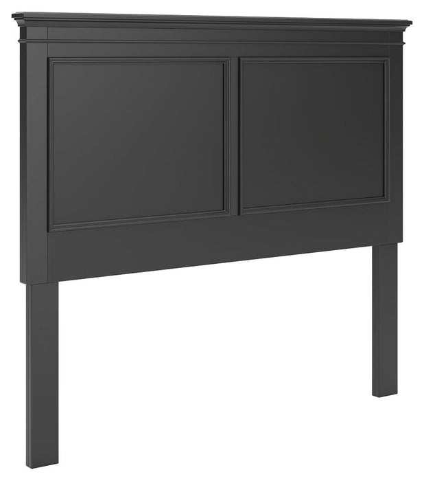 Signature Design Black Full Panel Headboard