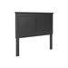 Signature Design Black Full Panel Headboard