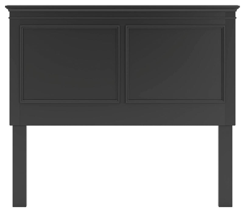 Signature Design Black Full Panel Headboard