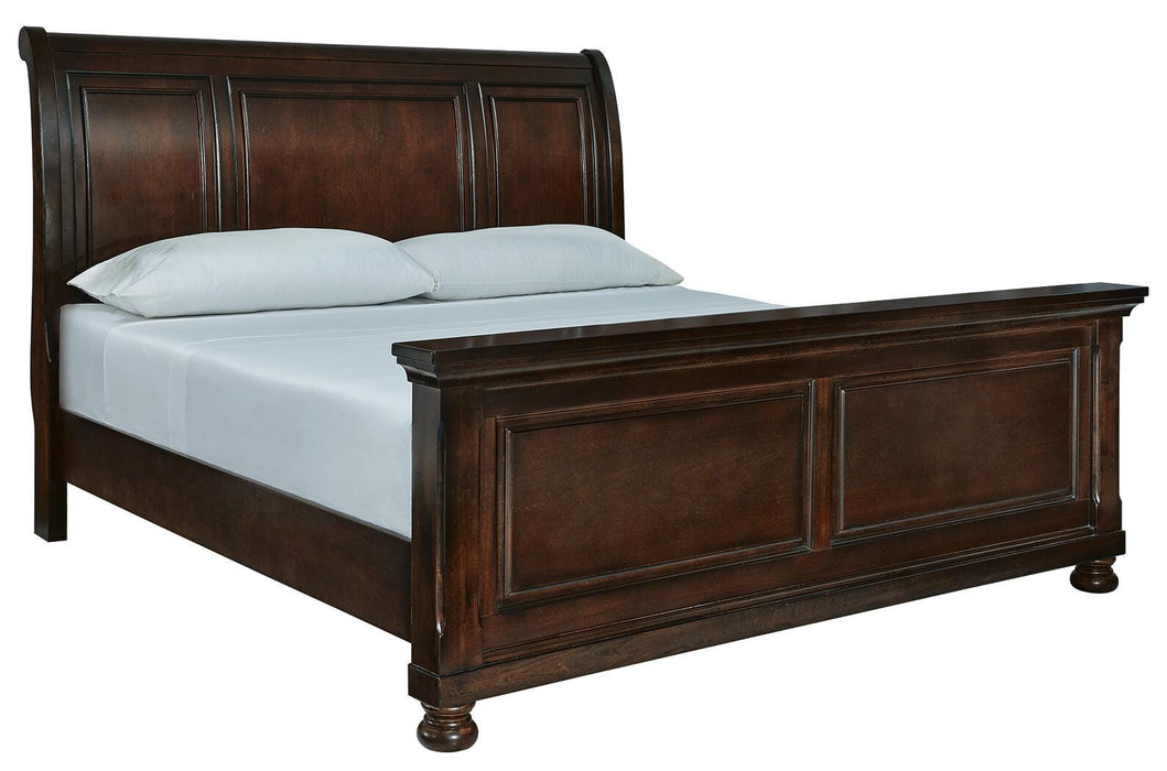 Millennium Rustic Brown California King Sleigh Bed