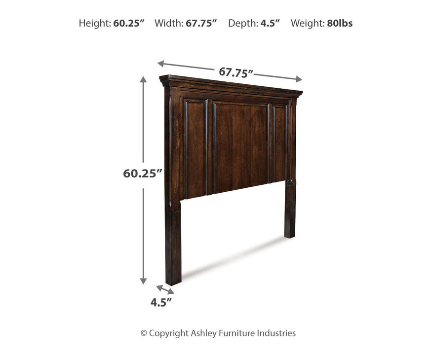 Millennium Rustic Brown Queen Panel Headboard