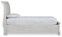 Signature Design Antique White Twin Sleigh Storage Bed