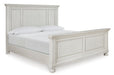Signature Design Antique White King/Cal King Panel Headboard