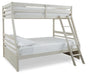 Signature Design Antique White Twin over Full Bunk Bed