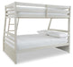 Signature Design Antique White Twin over Full Bunk Bed