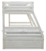 Signature Design Antique White Twin over Full Bunk Bed