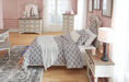 Signature Design Chipped White Twin UPH Panel Headboard