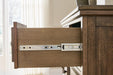 Benchcraft Brown Dresser and Mirror