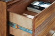 Signature Design Brown Dresser and Mirror