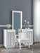 Signature Design White Vanity with Mirror