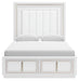 Signature Design White Queen Upholstered Storage Bed