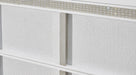 Signature Design White Queen Upholstered Storage Bed