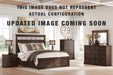 Signature Design Medium Brown Dresser and Mirror