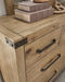 Benchcraft Light Brown Dresser and Mirror