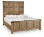 Benchcraft Light Brown Queen Panel Bed