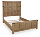 Benchcraft Light Brown Queen Panel Bed