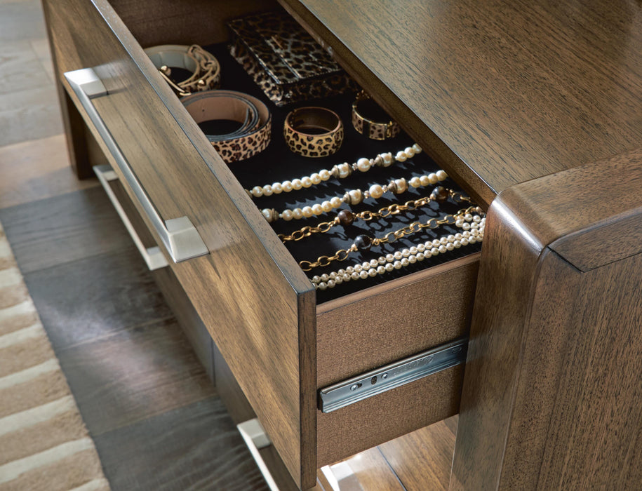 Benchcraft Brown Dresser and Mirror