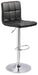 Signature Design Black/Chrome Finish Tall UPH Swivel Barstool(2/CN)