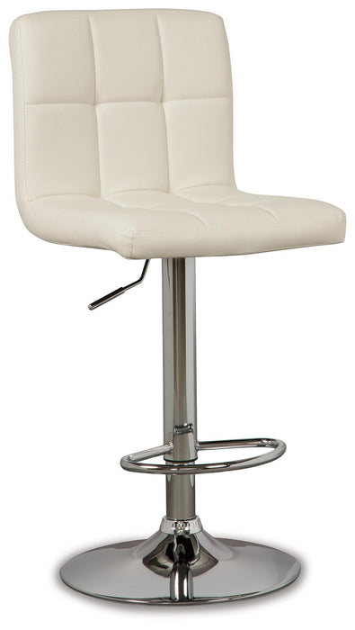 Signature Design Bone Tall UPH Swivel Barstool(2/CN)