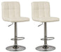 Signature Design Bone Tall UPH Swivel Barstool(2/CN)