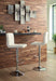 Signature Design Bone Tall UPH Swivel Barstool(2/CN)