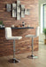 Signature Design Bone Tall UPH Swivel Barstool(2/CN)