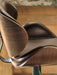 Signature Design Brown Tall UPH Swivel Barstool(1/CN)