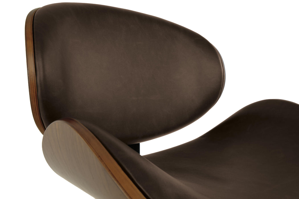 Signature Design Brown Tall UPH Swivel Barstool(1/CN)
