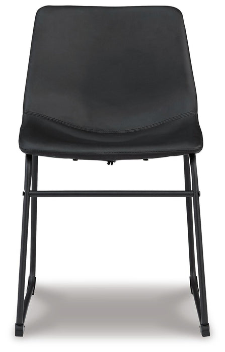 Signature Design Black Dining UPH Side Chair (2/CN)