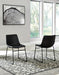 Signature Design Black Dining UPH Side Chair (2/CN)