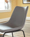 Signature Design Gray Dining UPH Side Chair (2/CN)