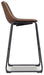 Signature Design Brown Tall UPH Barstool (2/CN)