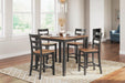 Signature Design Natural/Brown DRM Counter Table Set (5/CN)