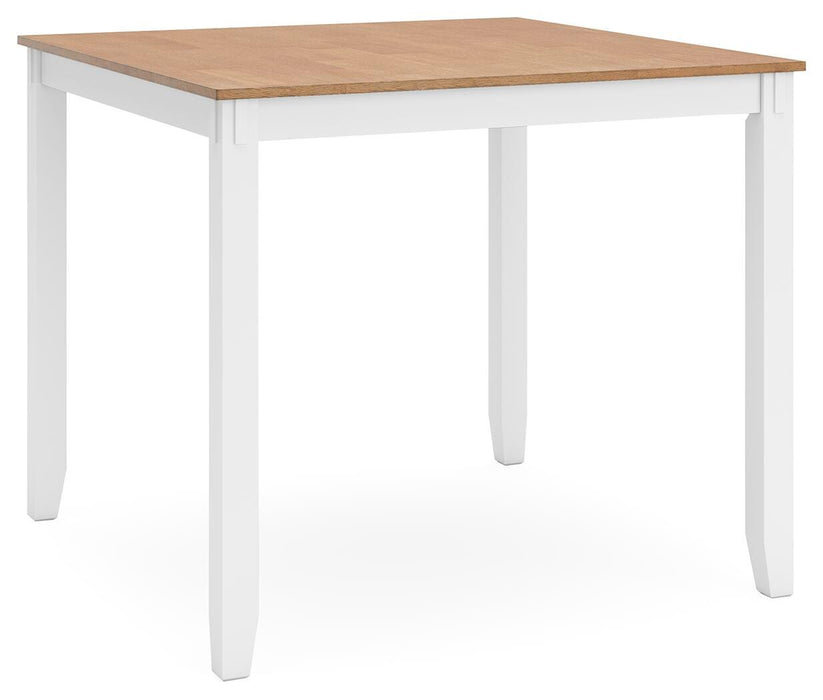 Signature Design Natural/White DRM Counter Table Set (5/CN)