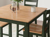 Signature Design Natural/Green DRM Counter Table Set (5/CN)