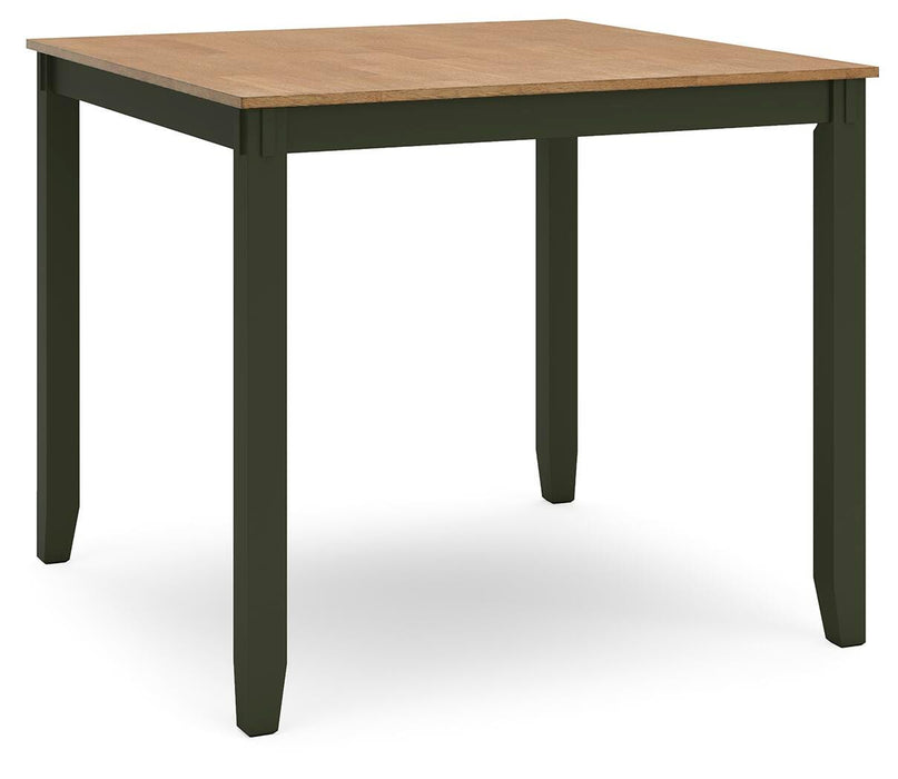 Signature Design Natural/Green DRM Counter Table Set (5/CN)