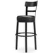 Signature Design Black Tall UPH Swivel Barstool(1/CN)