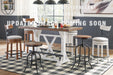 Signature Design Brown Tall UPH Swivel Barstool(1/CN)