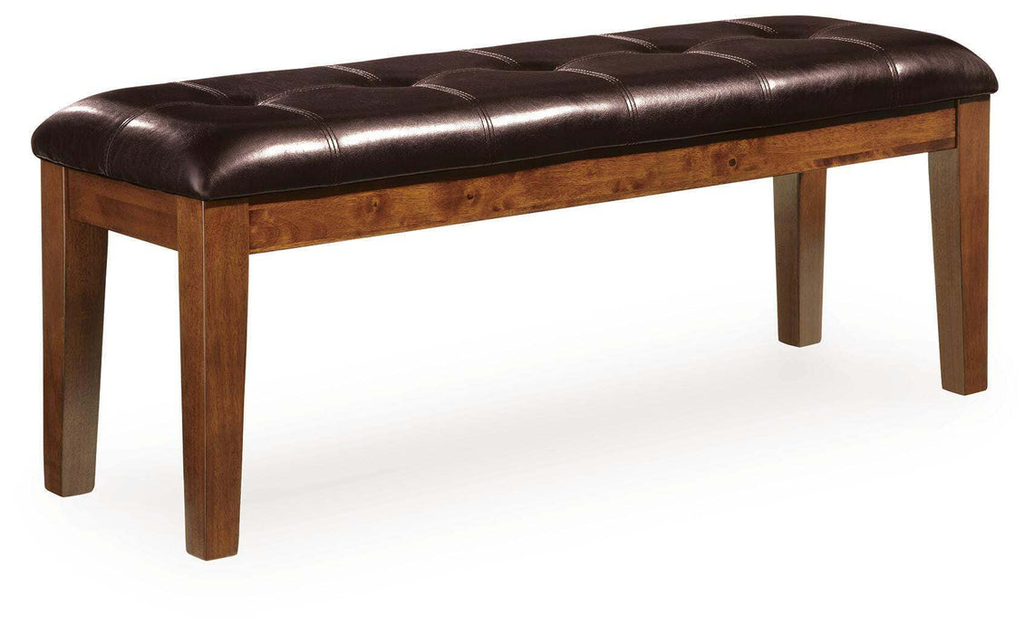 Signature Design Medium Brown Large UPH Dining Room Bench