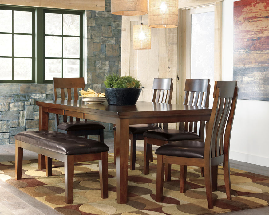 Signature Design Medium Brown Large UPH Dining Room Bench