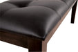 Signature Design Dark Brown Large UPH Dining Room Bench