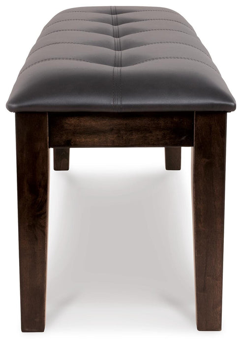Signature Design Dark Brown Large UPH Dining Room Bench
