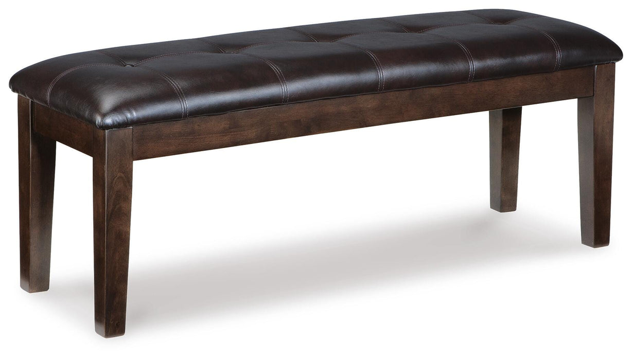 Signature Design Dark Brown Large UPH Dining Room Bench