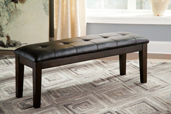 Signature Design Dark Brown Large UPH Dining Room Bench
