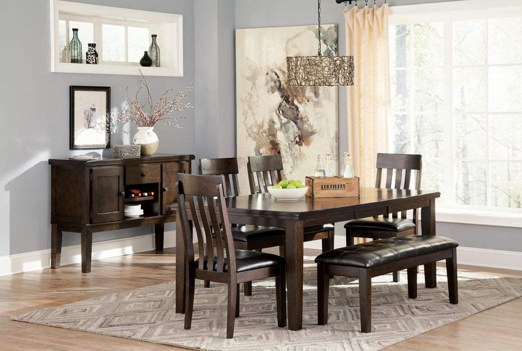 Signature Design Dark Brown Large UPH Dining Room Bench
