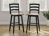 Signature Design Brown/Black Tall Swivel Barstool (2/CN)