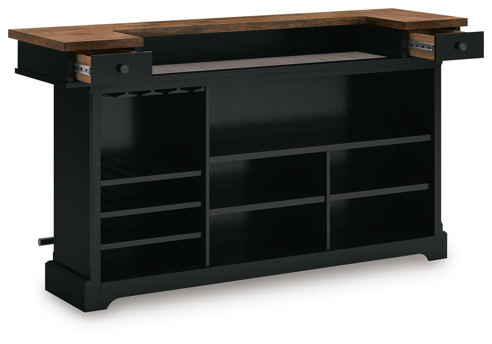 Signature Design Brown/Black Bar