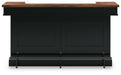 Signature Design Brown/Black Bar