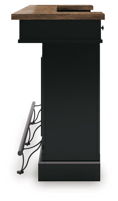 Signature Design Brown/Black Bar