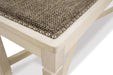 Signature Design Two-tone Large UPH Dining Room Bench